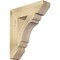 Ekena Millwork Olympic Slat Rough Sawn Bracket, Douglas Fir, 6"W x 24"D x 28"H BKT06X24X28OLY06RDF - alternate 1